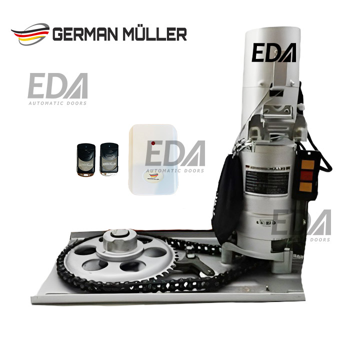 موتور ساید کرکره برقی جرمن مولر 800 کیلو(آلومینیومی AC) German Muller