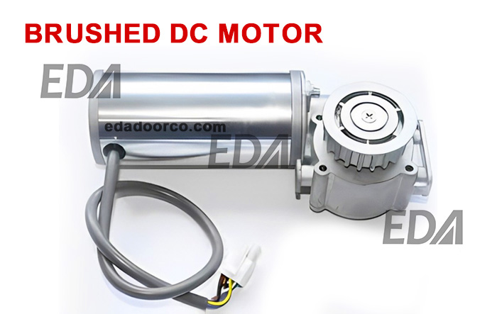 موتور براش درب اتوماتیک شیشه ای (Brushed DC Motor)